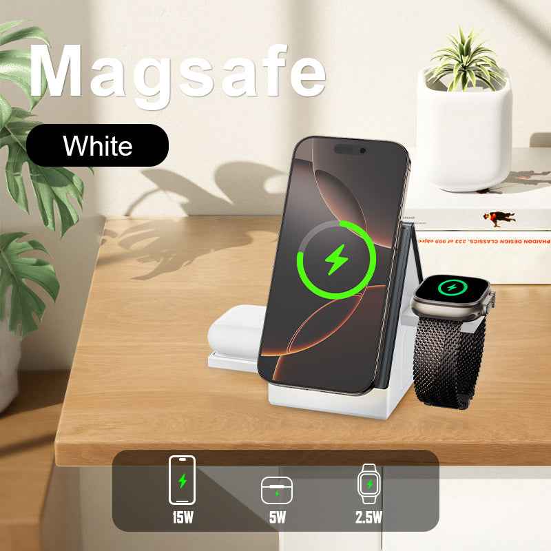 Ronix® G68 Smart Motorized Wireless Charger with Touch Night Light