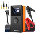 Ronix® PS-211 4-in-1 Jump Starter & Tire Inflator Battery Booster & Air Compressor, Preset Auto-Stop, Power Bank with LED Flashlight