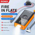 Ronix® PS-211 4-in-1 Jump Starter & Tire Inflator Battery Booster & Air Compressor, Preset Auto-Stop, Power Bank with LED Flashlight